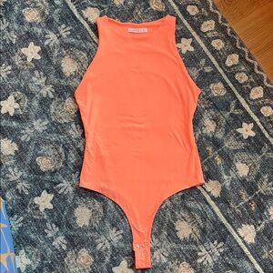 Neon Orange Bodysuit